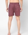 Shop Pack of 2 Men's Maroon & Black Checked Boxers-Full