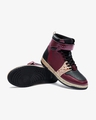 Shop Men's Maroon & Black Deadpool Color Block High Top Sneakers-Design