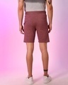 Shop Men's Maroon Button and Zip Shorts-Design
