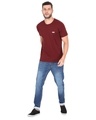 Shop Men's Maroon Casual T-shirt