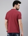 Shop Men's Maroon Cotton T-shirt-Design