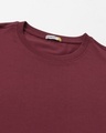 Shop Men's Maroon Deadpool Reloaded Graphic Printed Oversized T-shirt
