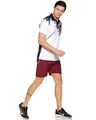 Shop Men's Maroon Elasticated Shorts-Full