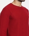 Shop Men's Maroon Flat Knits Sweater