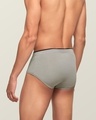 Shop Pack of 2 Men's Maroon & Grey Uno Anti-Microbial Micro Modal Briefs-Full