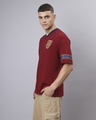 Shop Men's Maroon Gryffindor Logo Graphic Printed Oversized T-shirt-Design