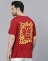 Shop Men's Red Printed T-shirt-Full