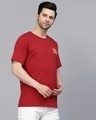 Shop Men's Red Printed T-shirt