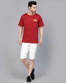 Shop Men's Red Printed T-shirt