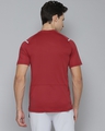 Shop Men's Maroon Printed Slim Fit T-shirt-Design
