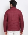 Shop Men's Maroon Puffer Jacket-Design