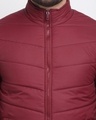 Shop Men's Maroon Puffer Jacket