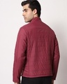 Shop Men's Maroon Puffer Jacket-Full