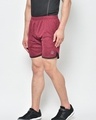 Shop Men's Maroon Self Designed Shorts-Design