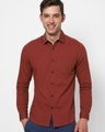 Shop Men's Maroon Shirt-Front