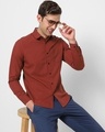 Shop Men's Maroon Shirt