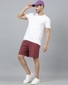 Shop Men's Maroon Shorts-Full