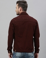 Shop Men's Maroon Slim Fit Jacket-Design