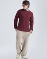 Shop Men's Maroon Sweater-Full