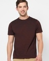 Shop Men's Maroon T-shirt-Front