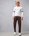 Shop Men's Brown Track Pants-Full