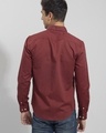 Shop Men's Maroon Trig Slim Fit Shirt-Design