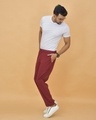 Shop Men's Maroon Trousers-Design