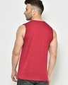 Shop Men's Maroon Vest-Full