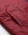 Shop Men's Maroon Zipped Jacket