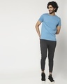 Shop Men's Melange Zipper Joggers