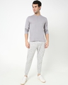 Shop Men's Meteor Grey Full Sleeve Henley T-shirt-Full