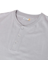 Shop Men's Meteor Grey Full Sleeve Henley T-shirt