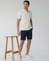 Shop Men's Midnight Blue Chino Shorts-Full