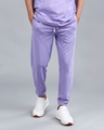 Shop Men's Mindful Purple Basic Joggers-Front