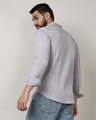 Shop Men's Moon Grey Textured Shirt-Design