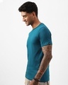 Shop Men's Morrocan Blue T-shirt-Design