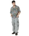 Shop Men's Multicolor All Over Floral Printed Relaxed Fit Shirt-Full