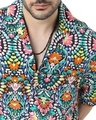 Shop Men's Multicolor All Over Floral Printed Relaxed Fit Shirt