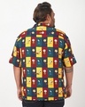 Shop Men's Multicolor All Over Printed Plus Size Shirt-Design
