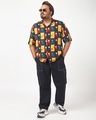 Shop Men's Multicolor All Over Printed Plus Size Shirt-Full