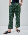 Shop Men's Multicolor All Over Printed Pyjamas-Front