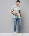 Shop Men's Multicolor All Over Printed Slim Fit Shirt