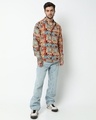 Shop Men's Multicolor Aztec Printed Shirt-Full