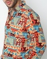 Shop Men's Multicolor Aztec Printed Shirt