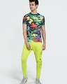 Shop Men's Multicolor Camouflage T-shirt-Full