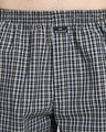 Shop Men's Multicolor Checkered Regular Fit Boxer-Full