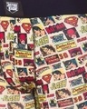 Shop Men's Multicolor Justice League Superhero Printed Smundies-Full