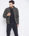 Shop Men's Multicolor Modern Camo Slim Fit Quilted Jacket