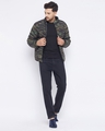 Shop Men's Multicolor Modern Camo Slim Fit Quilted Jacket