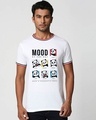 Shop Men's Multicolor MOTD Panda T-shirt-Front